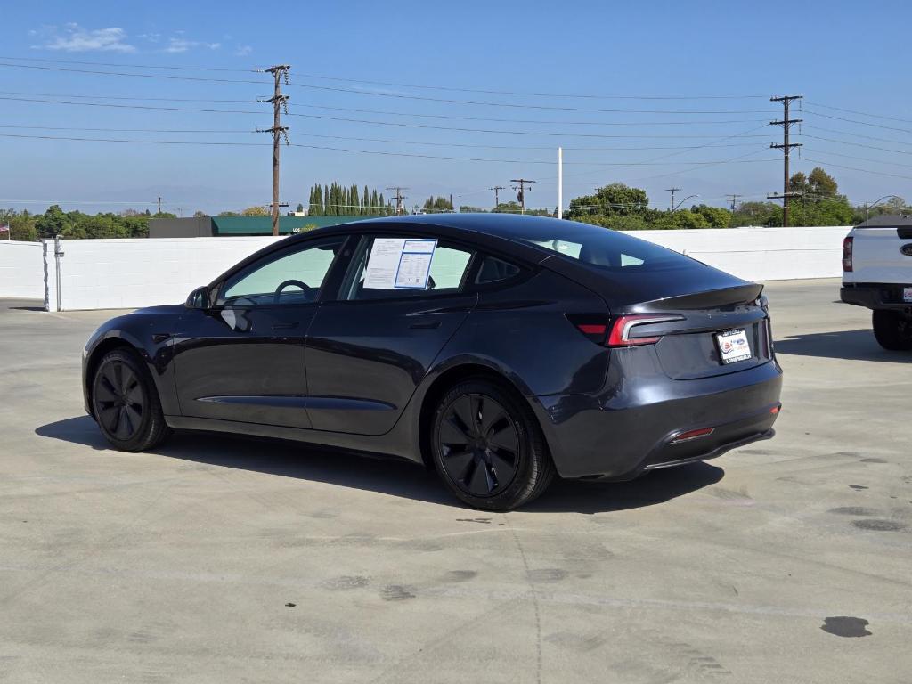 used 2025 Tesla Model 3 car, priced at $35,999