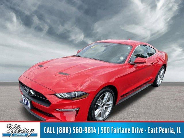 used 2021 Ford Mustang car, priced at $29,382