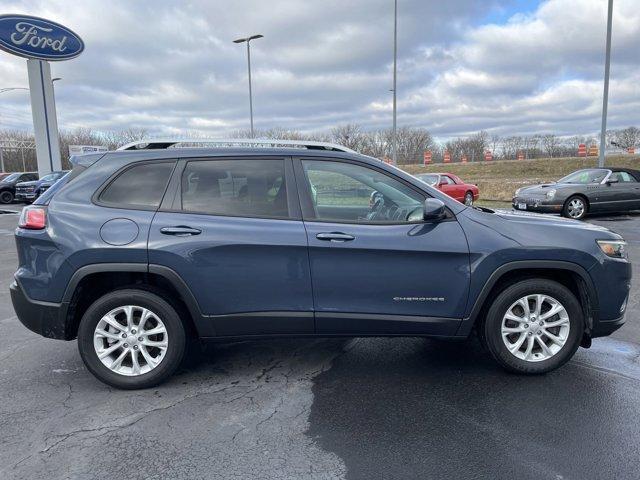 used 2021 Jeep Cherokee car, priced at $19,988