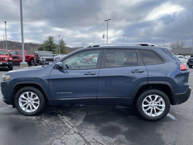 used 2021 Jeep Cherokee car, priced at $19,988