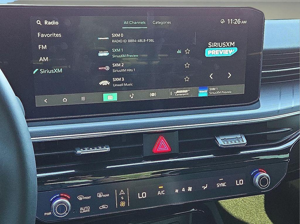 used 2025 Kia K5 car, priced at $27,844