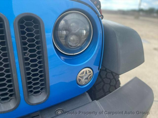 used 2016 Jeep Wrangler Unlimited car, priced at $17,994