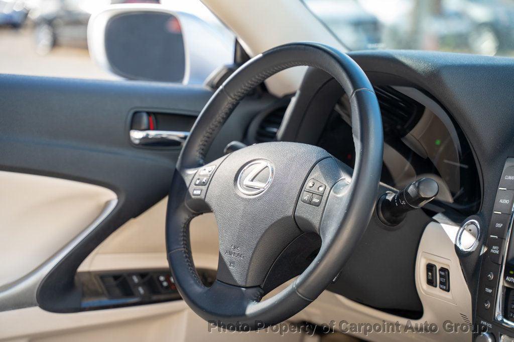 used 2010 Lexus IS 350C car, priced at $10,991