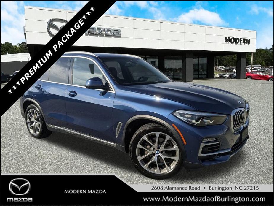 used 2021 BMW X5 car, priced at $39,656