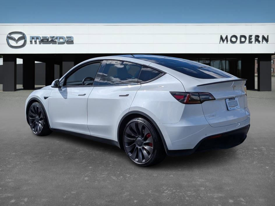 used 2021 Tesla Model Y car, priced at $28,594