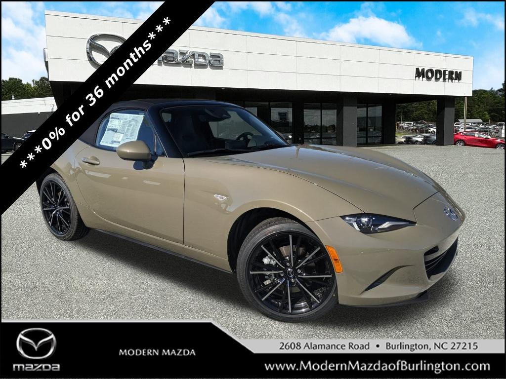 new 2024 Mazda MX-5 Miata car, priced at $35,599