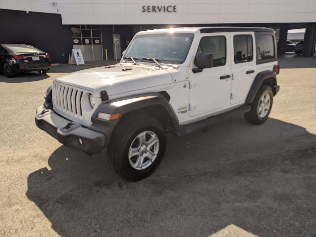 used 2020 Jeep Wrangler Unlimited car, priced at $20,998