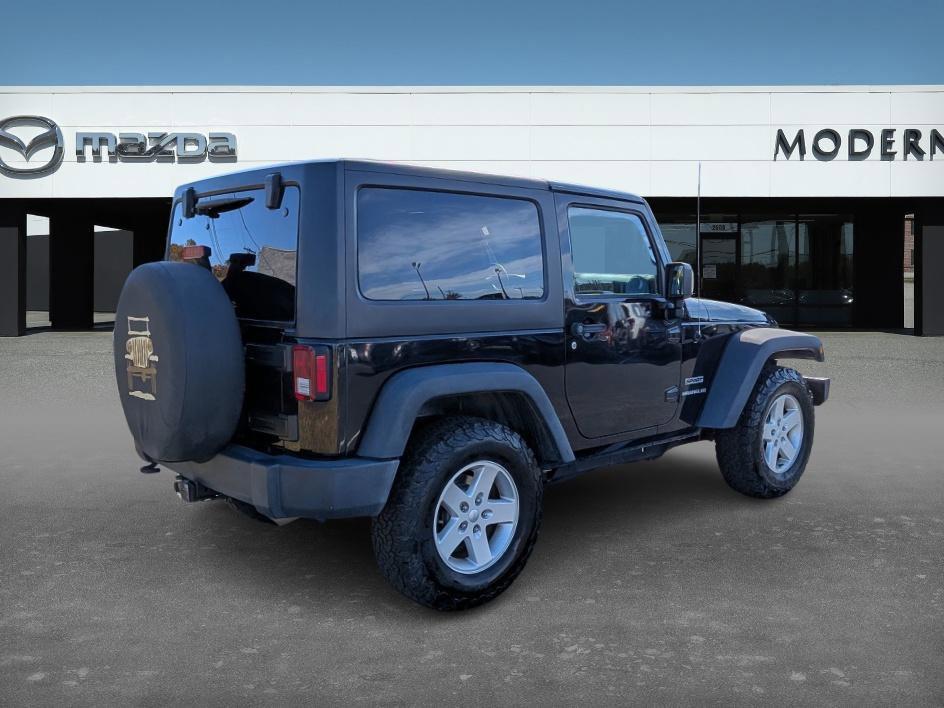 used 2017 Jeep Wrangler car, priced at $17,856