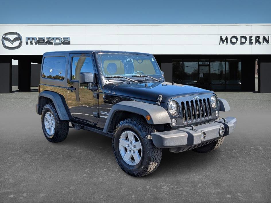 used 2017 Jeep Wrangler car, priced at $17,856