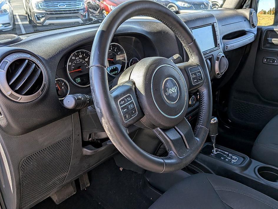 used 2017 Jeep Wrangler car, priced at $17,856