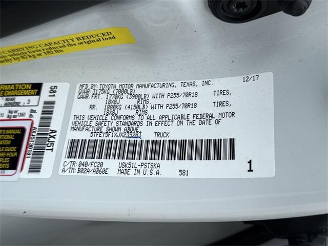 used 2018 Toyota Tundra car, priced at $25,990