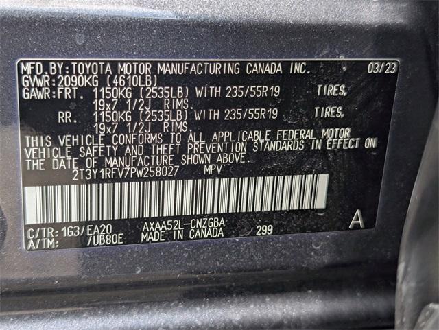 used 2023 Toyota RAV4 car, priced at $34,290
