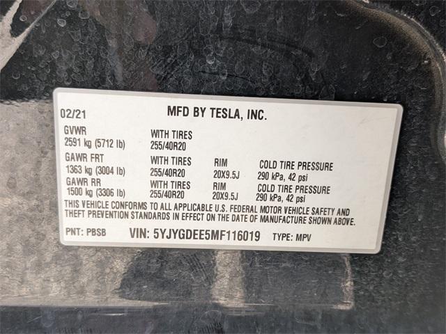 used 2021 Tesla Model Y car, priced at $25,981