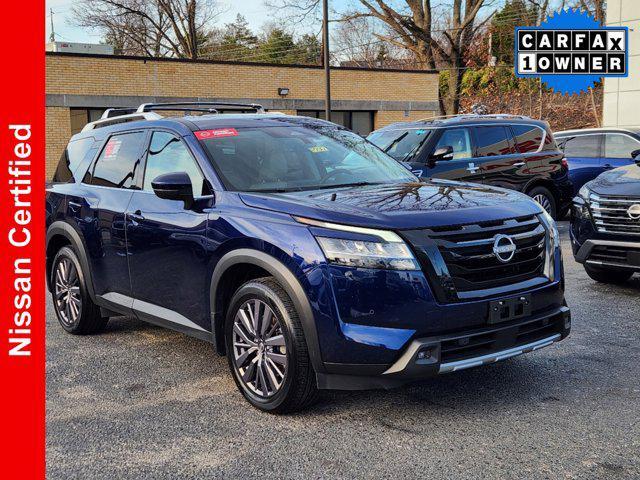 used 2023 Nissan Pathfinder car, priced at $35,989