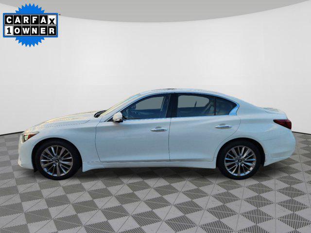 used 2021 INFINITI Q50 car, priced at $25,650