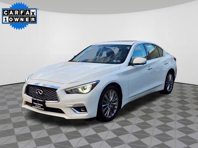 used 2021 INFINITI Q50 car, priced at $25,650