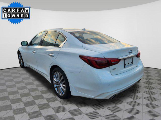 used 2021 INFINITI Q50 car, priced at $25,650