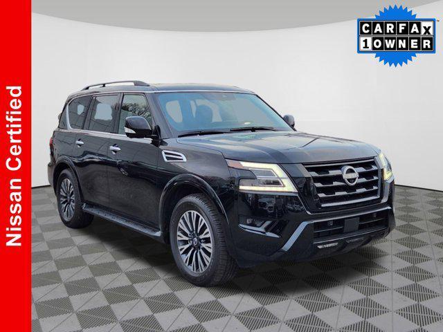 used 2024 Nissan Armada car, priced at $47,500