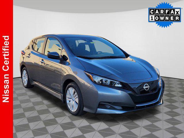 used 2023 Nissan Leaf car, priced at $16,500