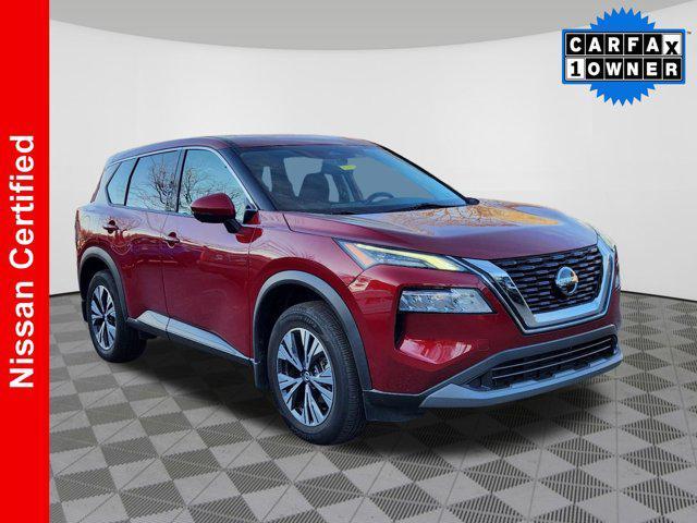 used 2021 Nissan Rogue car, priced at $23,899