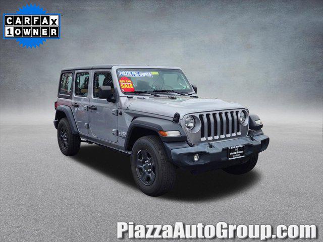 used 2021 Jeep Wrangler Unlimited car, priced at $31,498