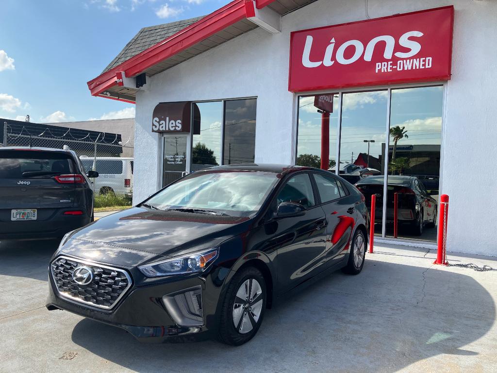 used 2021 Hyundai Ioniq Hybrid car, priced at $10,900