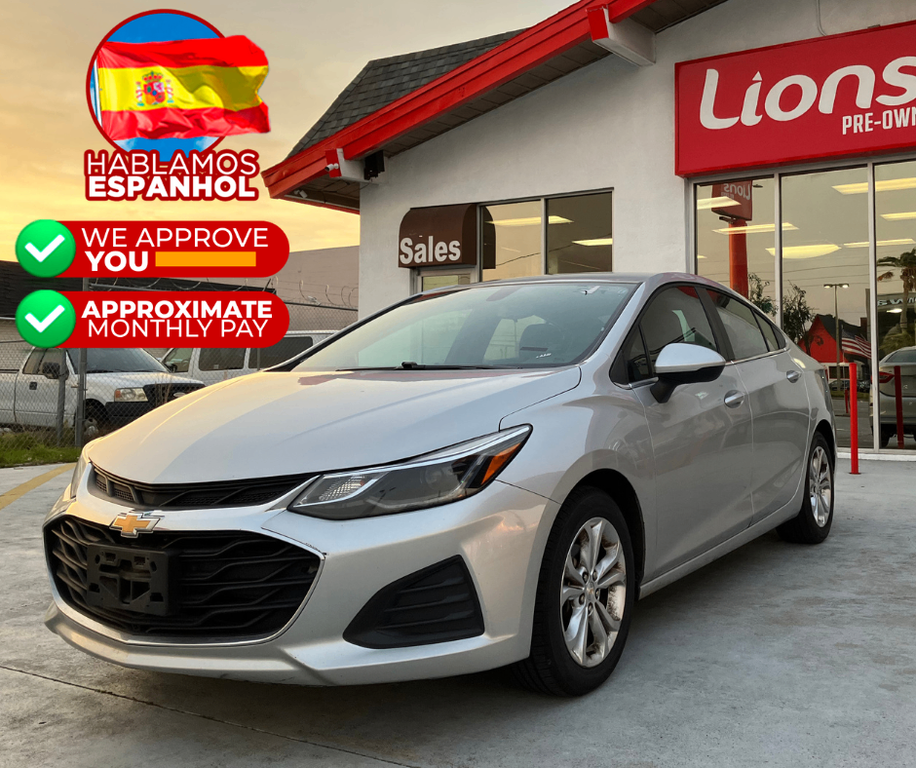used 2019 Chevrolet Cruze car, priced at $6,900