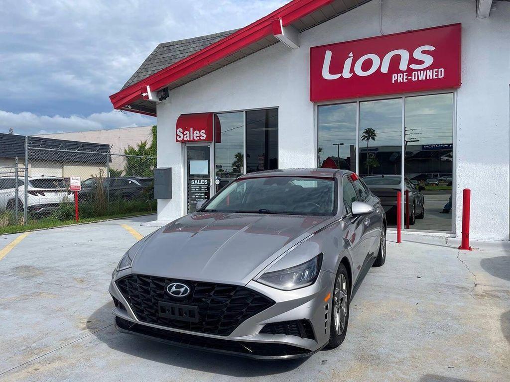 used 2021 Hyundai Sonata car, priced at $9,890