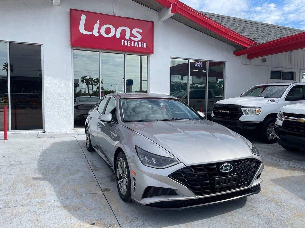 used 2021 Hyundai Sonata car, priced at $9,890