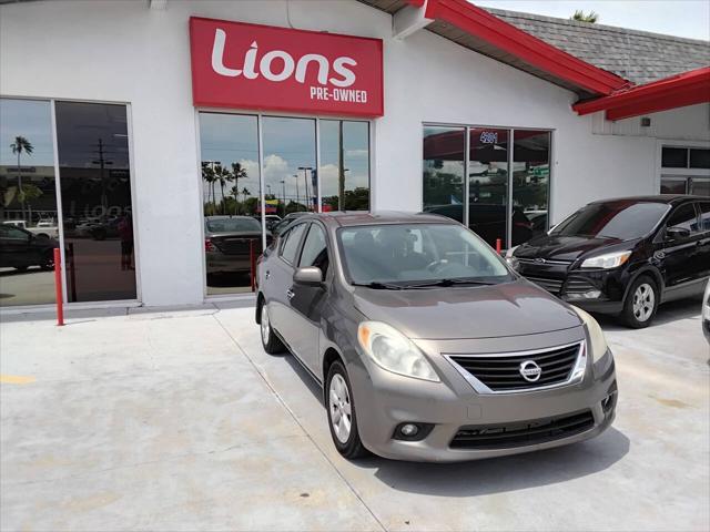 used 2012 Nissan Versa car, priced at $4,900