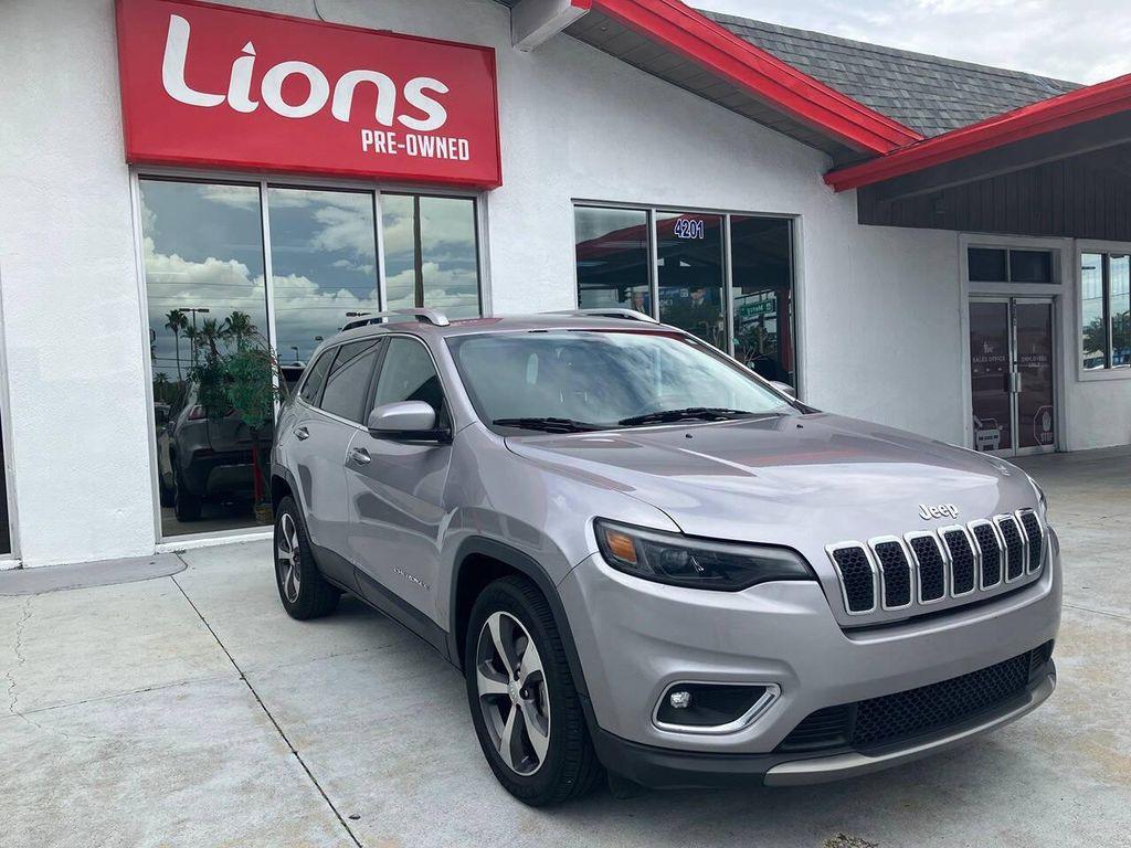 used 2019 Jeep Cherokee car, priced at $12,900