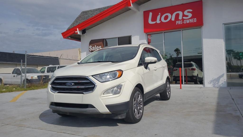 used 2019 Ford EcoSport car, priced at $10,900