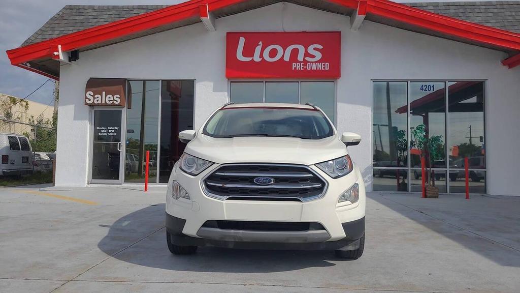 used 2019 Ford EcoSport car, priced at $10,900