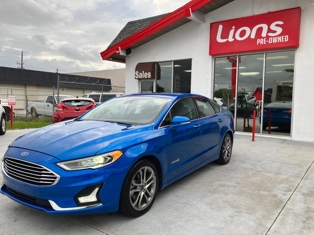 used 2019 Ford Fusion Hybrid car, priced at $10,900