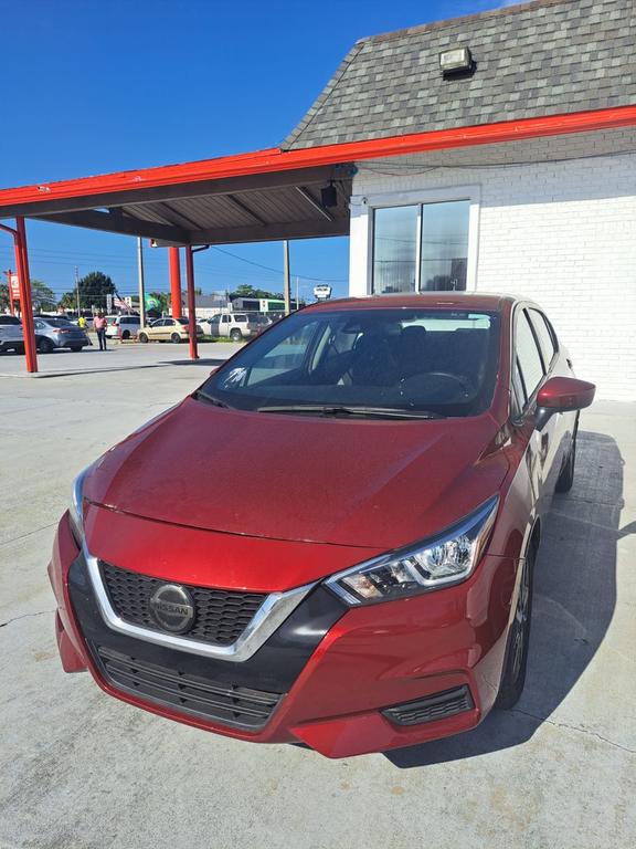 used 2021 Nissan Versa car, priced at $12,090