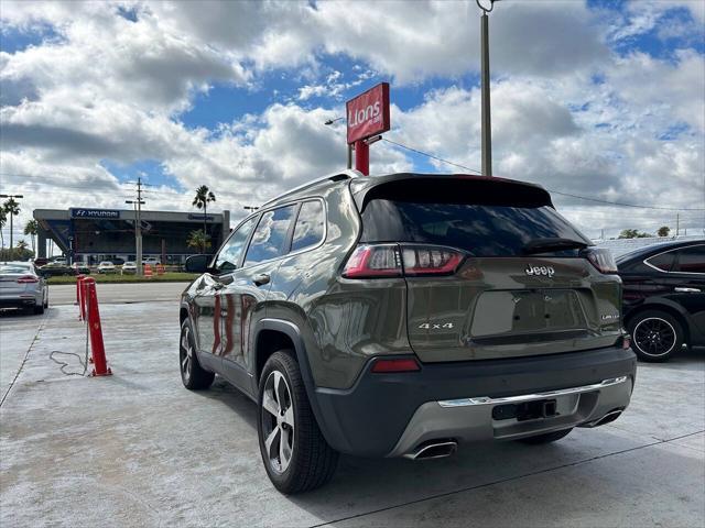 used 2019 Jeep Cherokee car, priced at $12,900