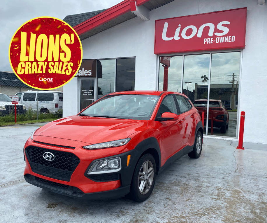 used 2020 Hyundai Kona car, priced at $7,900