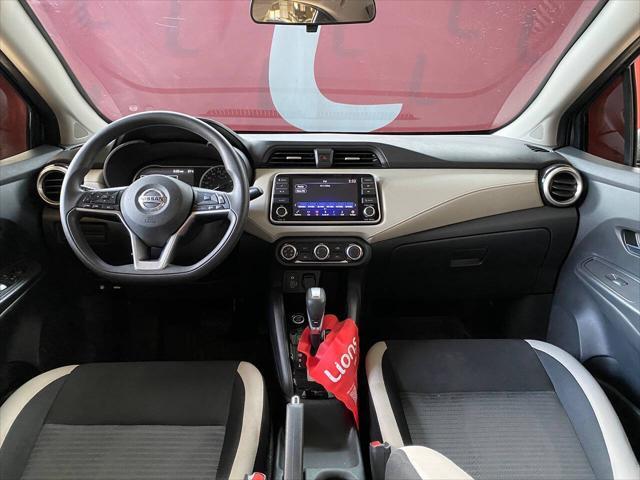 used 2022 Nissan Versa car, priced at $12,900