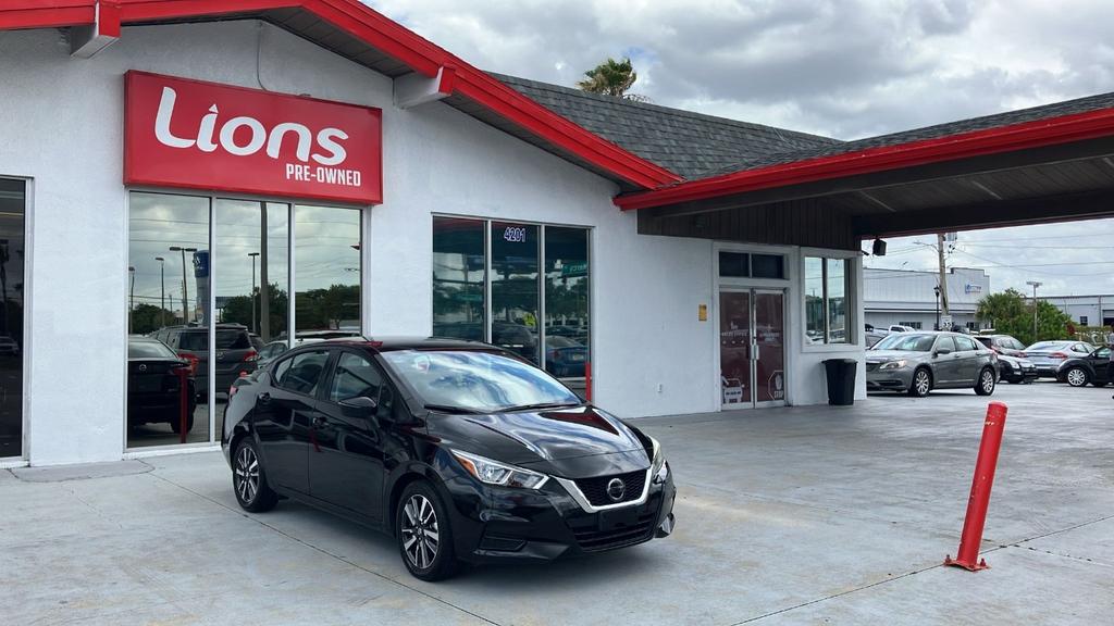 used 2021 Nissan Versa car, priced at $10,790