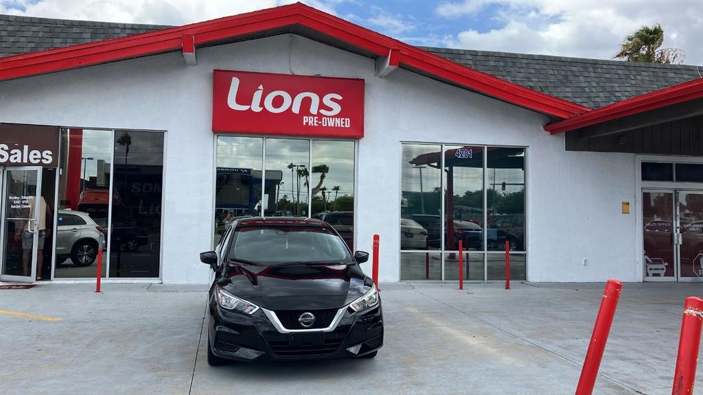 used 2021 Nissan Versa car, priced at $10,790