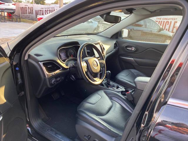 used 2019 Jeep Cherokee car, priced at $16,900