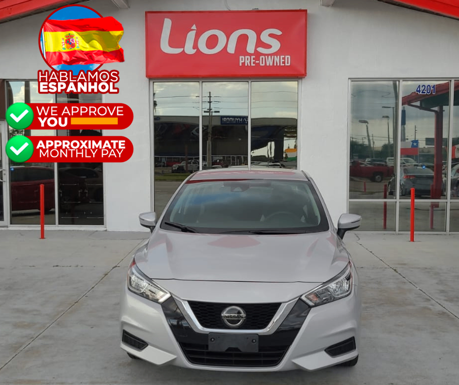 used 2021 Nissan Versa car, priced at $10,790