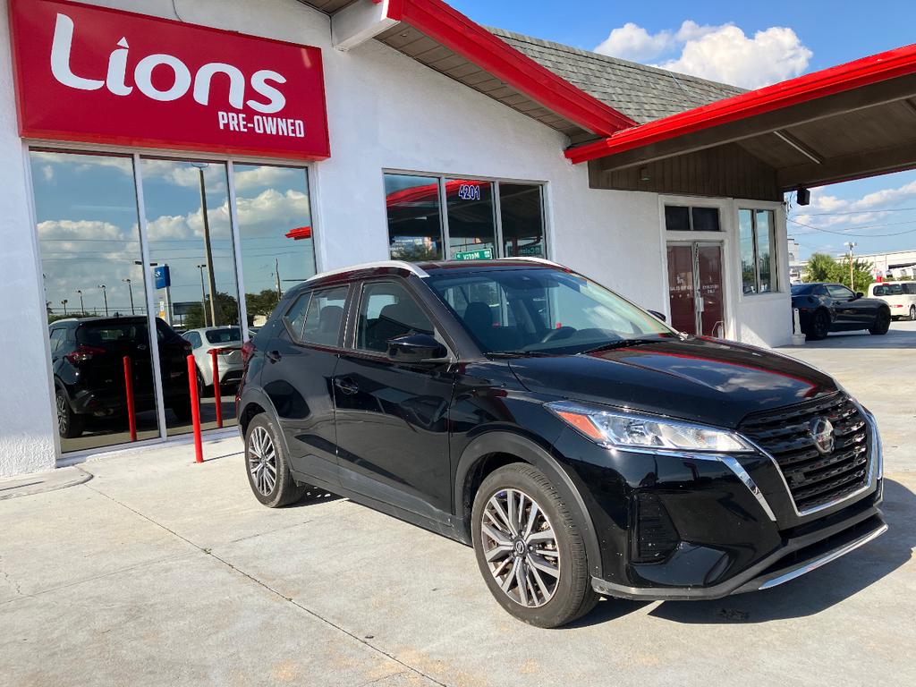 used 2021 Nissan Kicks car, priced at $12,900
