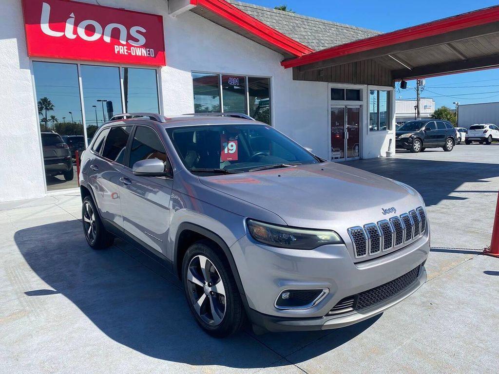 used 2019 Jeep Cherokee car, priced at $12,900