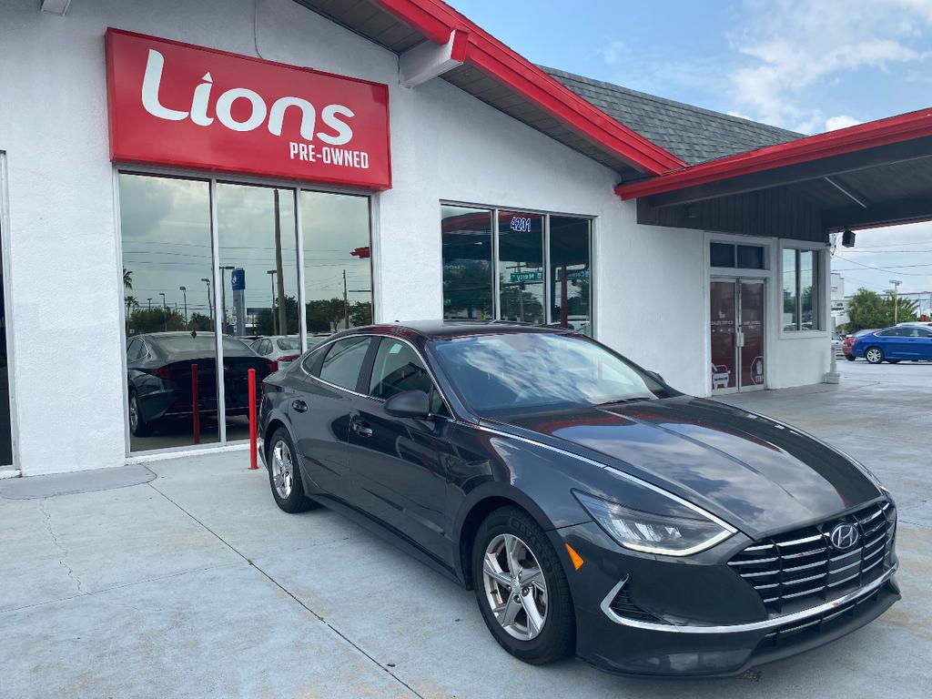 used 2021 Hyundai Sonata car, priced at $13,790