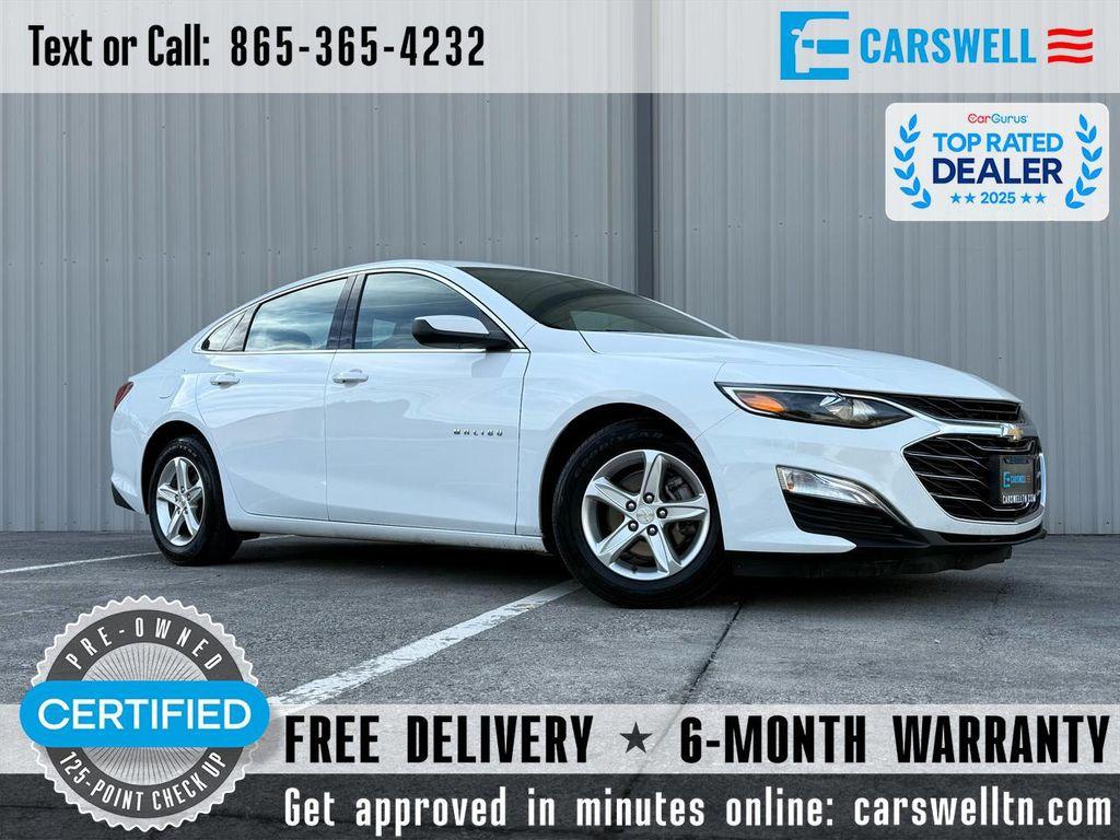 used 2021 Chevrolet Malibu car, priced at $13,649