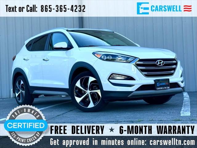 used 2017 Hyundai Tucson car, priced at $15,434