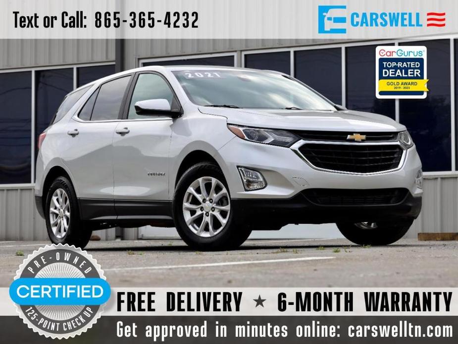 used 2021 Chevrolet Equinox car, priced at $16,225