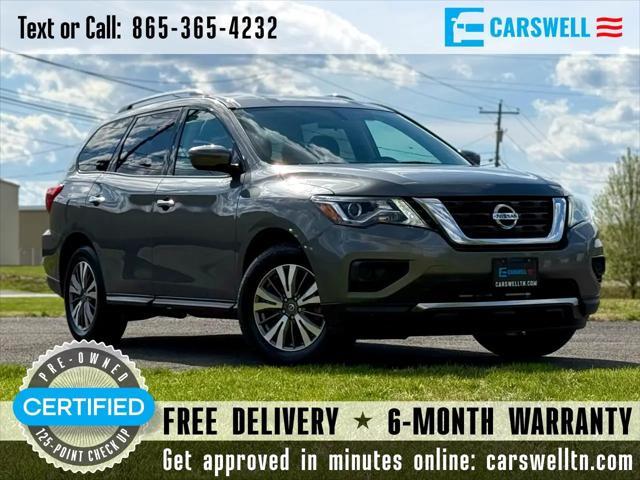 used 2020 Nissan Pathfinder car, priced at $14,879