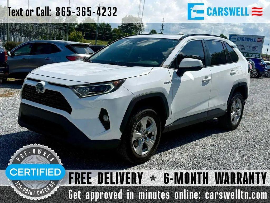 used 2021 Toyota RAV4 Hybrid car, priced at $25,637